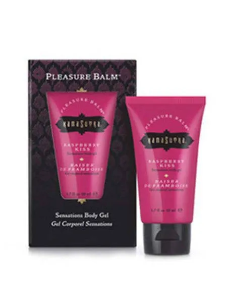 Kama Sutra Pleasure Balm Stimulating Gel Raspberry Kiss 50ml Kama Sutra Products Vibrators