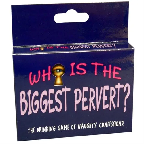 Kheper Games Who Is the Biggest Pervert Card Game Games