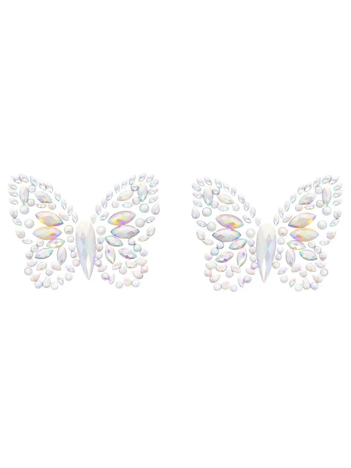 Leg Avenue Female Sex Toys Chrysalis Sticker Nipple Pasties Glow in the Dark