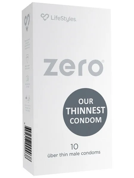 LifeStyles Anal LifeStyles Healthcare Zero Uber Thin 10s Condoms