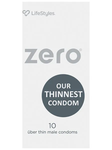 LifeStyles Anal LifeStyles Healthcare Zero Uber Thin 10s Condoms