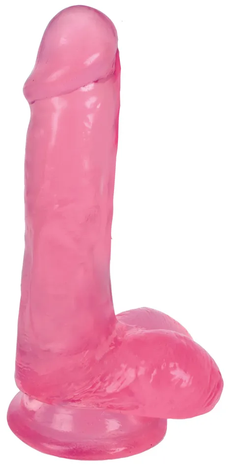 Lollicock 6 Inch Slim Stick With Balls Cherry Ice Curve Toys Dildos