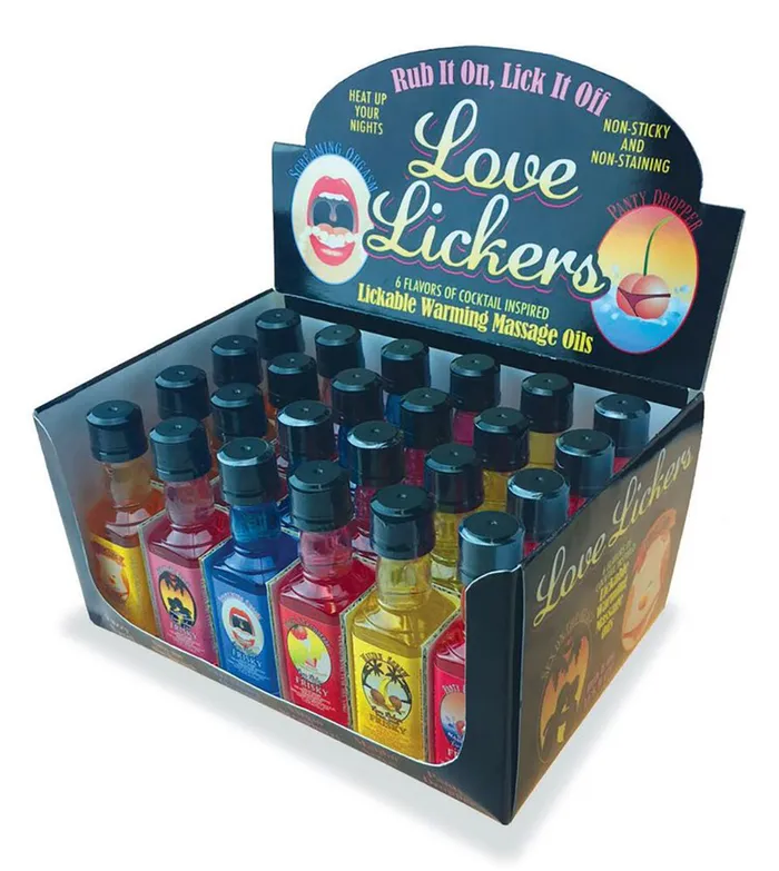 Love Lickers 24 Count Assorted Display Little Genie Vibrators