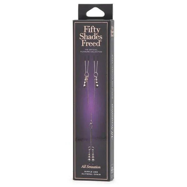 Lovehoney Vibrators Fifty Shades Freed All Sensation Nipple and Clitoral Chain