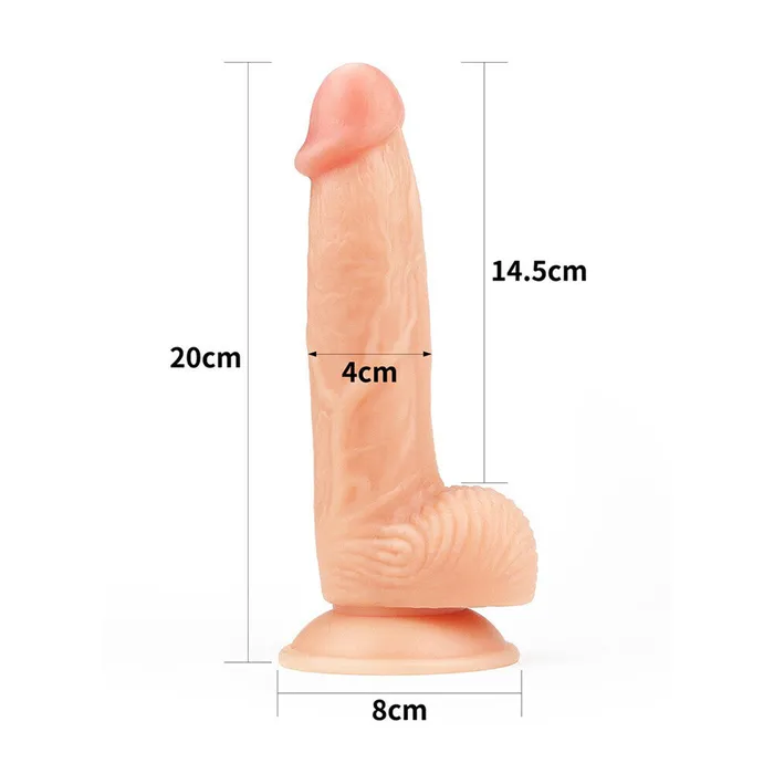 Lovetoy 8 Inch The Ultra Soft Dude Dildo Various Toy Brands Dildos Lovetoy 8 Inch The Ultra Soft Dude Dildo Various Toy Brands Dildos