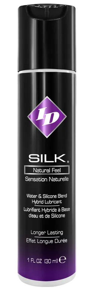 Lubricants ID Silk Silicone and Water Blend Lubricant 1 Oz ID Lubricants