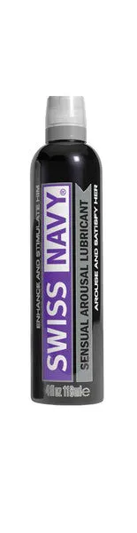 Lubricants Swiss Navy Sensual Arousal Lubricant 4 oz Swiss Navy