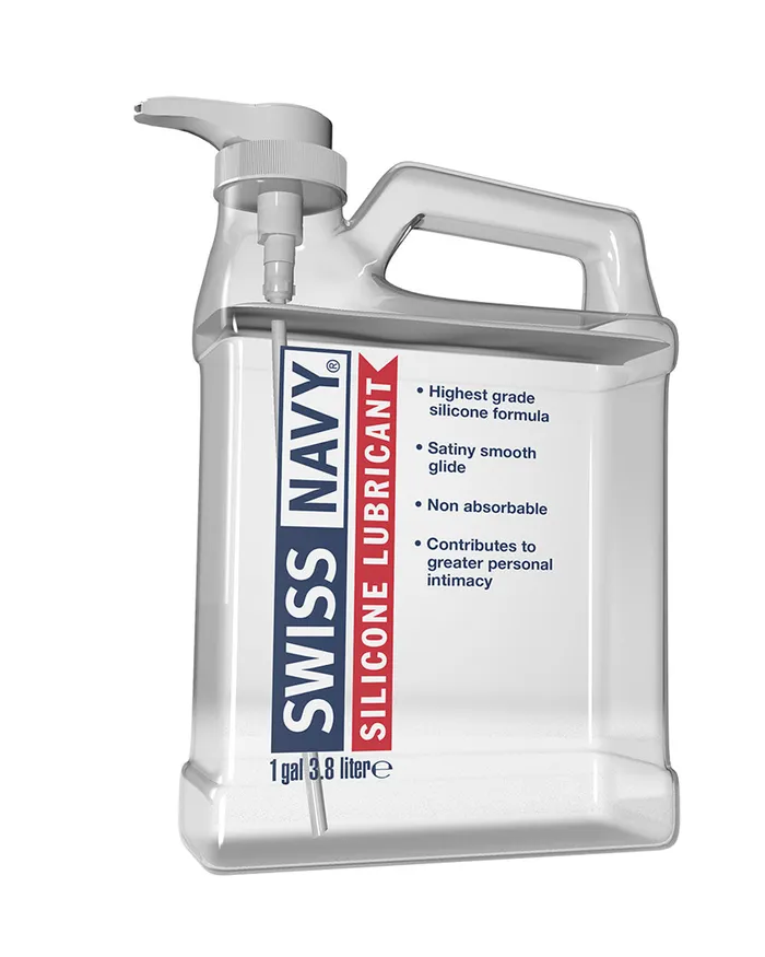 Lubricants Swiss Navy Silicone Lubricant 1 Gallon MD Science Lab