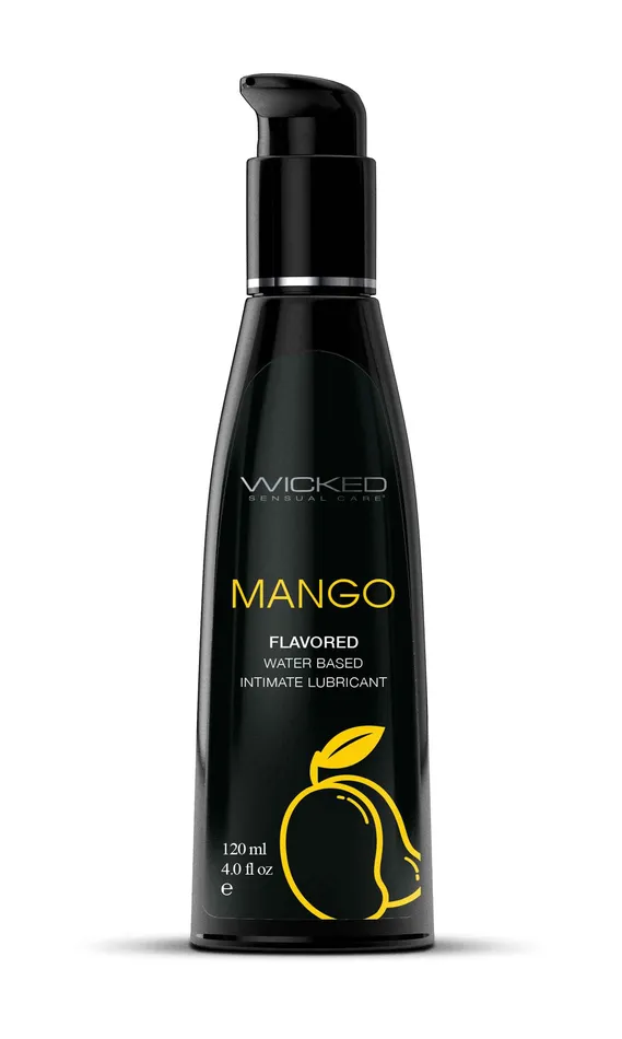 Lubricants Wicked Sensual Care Aqua Mango Flavored Water Based Intimate Lubricant 4 Fl Oz Lubricants Wicked Sensual Care Aqua Mango Flavored Water Based Intimate Lubricant 4 Fl Oz