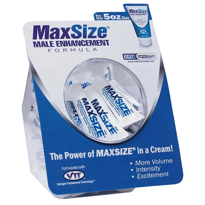 MD Science Lab Enhancers Max Size Gel 50 Count Fishbowl 10ml Packets