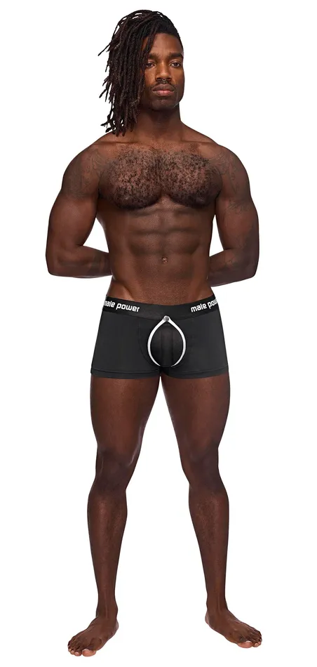 Male Power Anal The Helmet Short XLarge Black