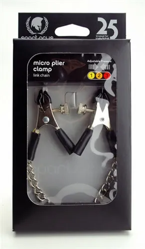 Male Sex Toys Adjustable Micro Plier Clamps Link Chain Spartacus