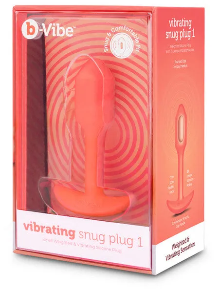 Male Sex Toys bVibe Vibrating Snug Plug Small Orange size 1 BVibe Male Sex Toys bVibe Vibrating Snug Plug Small Orange size 1 BVibe