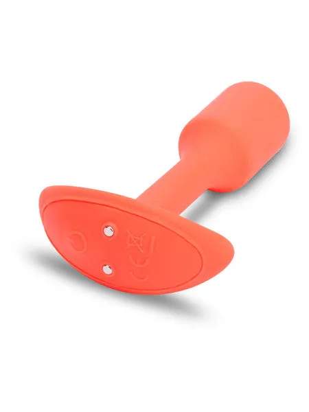 Male Sex Toys bVibe Vibrating Snug Plug Small Orange size 1 BVibe Male Sex Toys bVibe Vibrating Snug Plug Small Orange size 1 BVibe
