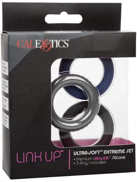 Male Sex Toys CalExotics Link Up UltraSoft Extreme Set