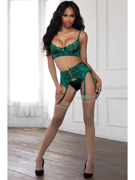 Male Sex Toys Seven Til Midnight Bra Sets STM11200GreenXL H