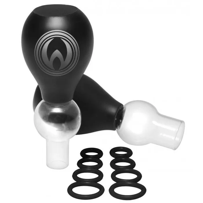 Master Series Female Sex Toys Nipple Amplifier Enlargement Bulbs With O Rings Master Series Female Sex Toys Nipple Amplifier Enlargement Bulbs With O Rings