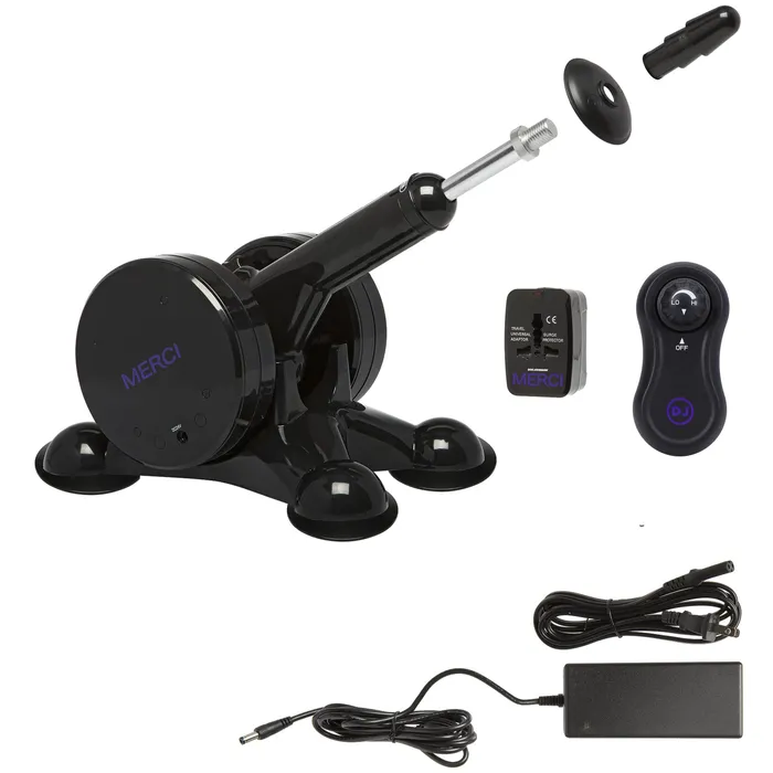 Merci Power Banger Fuck Machine With Wireless Remote Black Doc Johnson Female Sex Toys Merci Power Banger Fuck Machine With Wireless Remote Black Doc Johnson Female Sex Toys