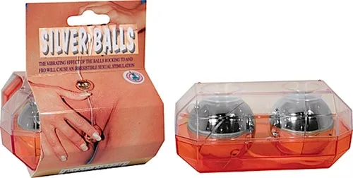 Nasstoys Large Balls Silver Dildos