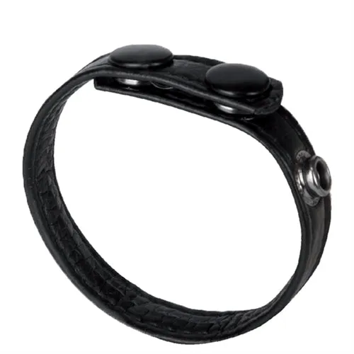 Nasstoys The Macho Collection 3Snap Cock Ring Black Male Sex Toys
