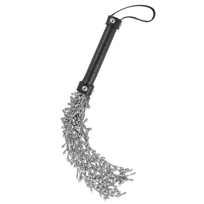 Nasswalk Toys Dominant Submissive Collection Ultimate Studded Iron Chain Whip Vibrators