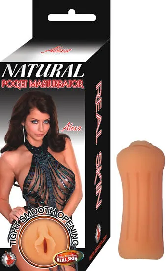 Natural Pocket Masturbator Alexa Flesh Nasstoys Male Sex Toys