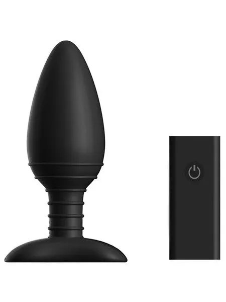 Nexus Anal ACE LARGE Remote Control Vibrating Butt Plug Black