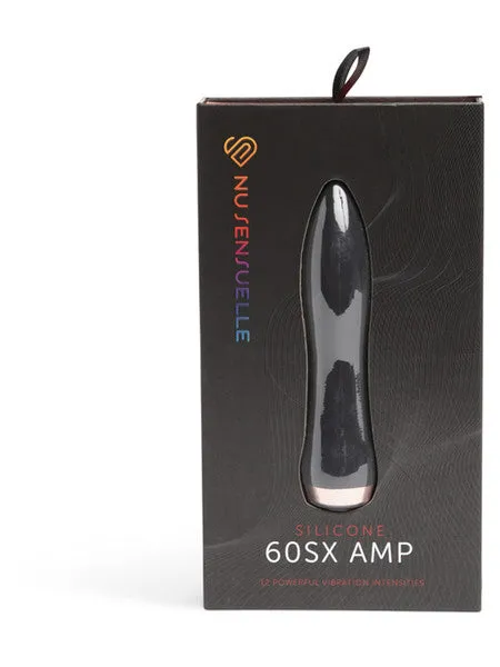 Novel Creations Nu Sensuelle 60SX AMP Silicone Bullet Black Vibrators Novel Creations Nu Sensuelle 60SX AMP Silicone Bullet Black Vibrators