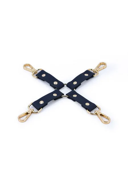 NS Novelties Vibrators Bondage Couture Hog Tie Blue