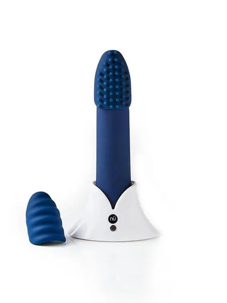 NU Sensuelle Point Plus 20 Function Bullet Navy Blue Novel Creations Vibrators