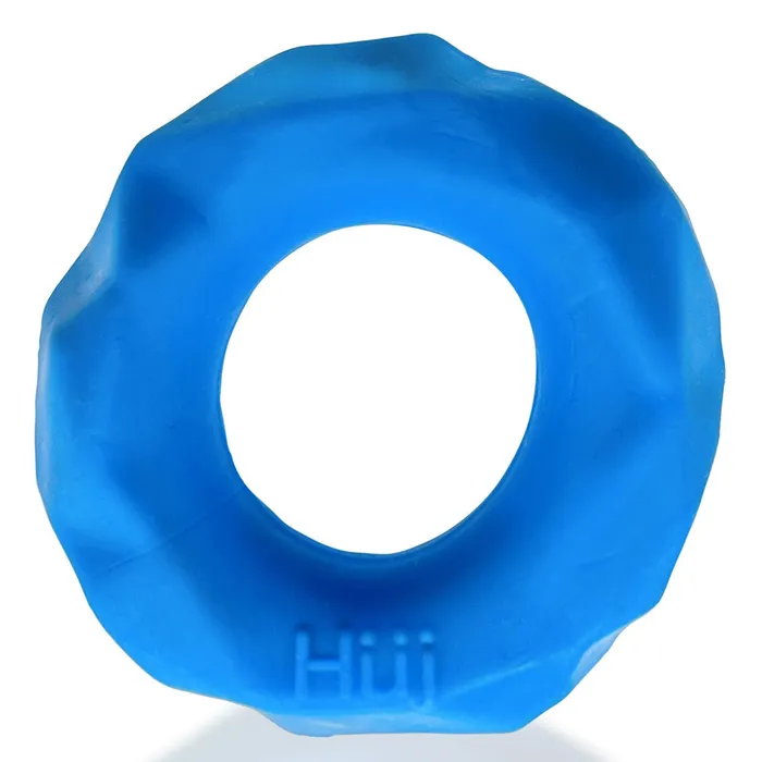 Oxballs Vibrators Fractal Cockring Teal Ice