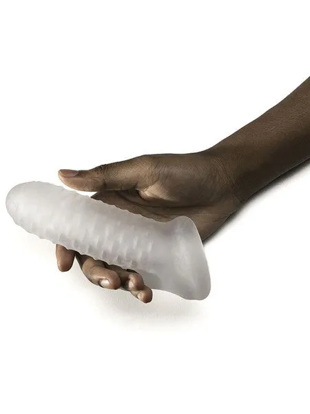 Perfect Fit Dildos Fat Boy Checker Box Sheath 55 in Clear