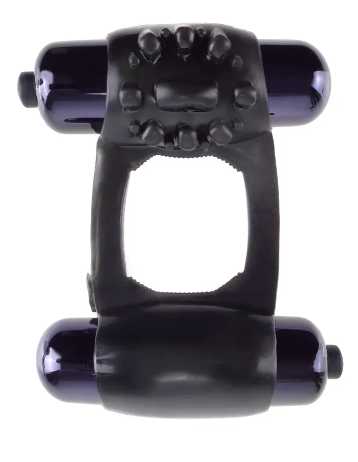 Pipedream Male Sex Toys Fantasy CRingz DuoVibrating Super Ring Black