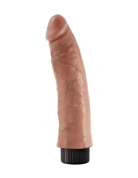 Pipedream Products Dildos King Cock 7 in Vibrating Cock Tan