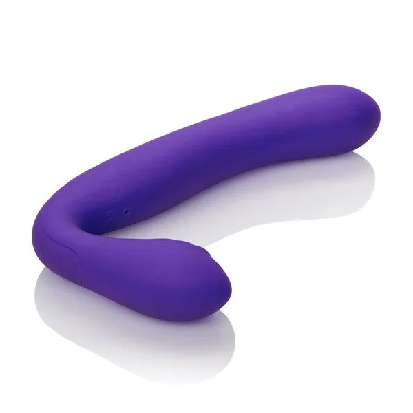 Rechargeable Silicone Love Rider Strapless StrapOn Purple CalExotics Female Sex Toys