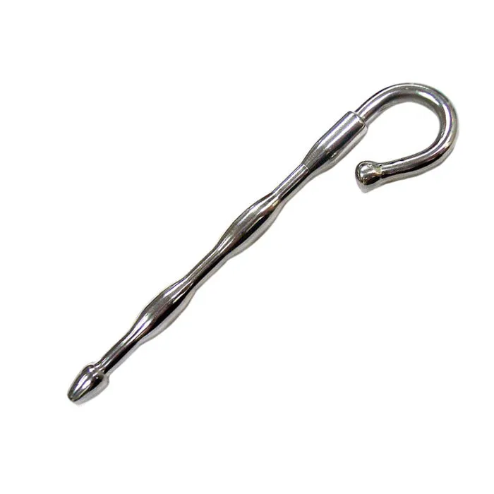 Rouge Stainless Steel Wave Urethral Plug Rouge Garments Male Sex Toys