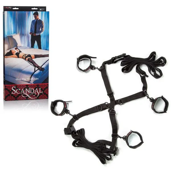Scandal Over the Bed Cross CalExotics Dildos