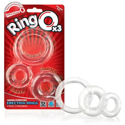 Screaming O Dildos Ringo X3 Clear Each