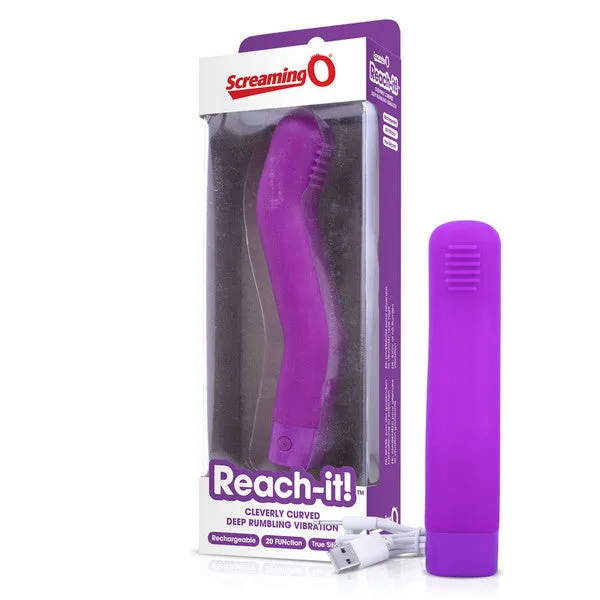 Screaming O Vibrators Charged Reachit Purple Single