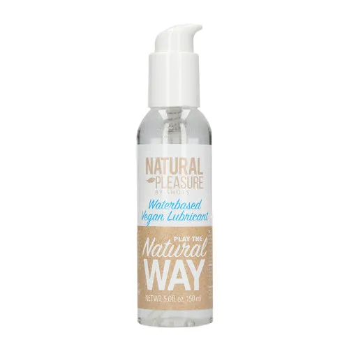 Shots Natural Pleasure Sexual Health Wellbeing Natural Pleasure Waterbased Vegan Lubricant 150ml