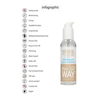 Shots Natural Pleasure Sexual Health Wellbeing Natural Pleasure Waterbased Vegan Lubricant 150ml