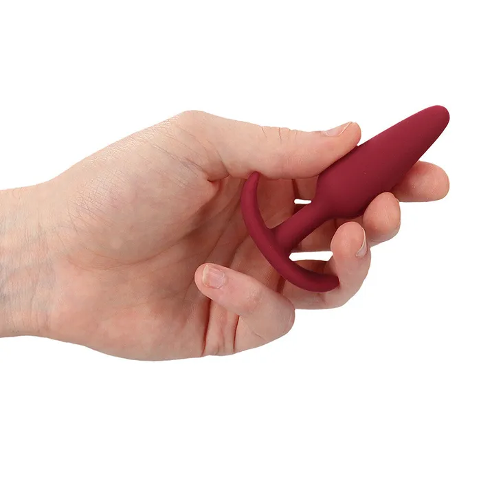 Shots Toys Anal Beginners Size Slim Butt Plug Red Shots Toys Anal Beginners Size Slim Butt Plug Red