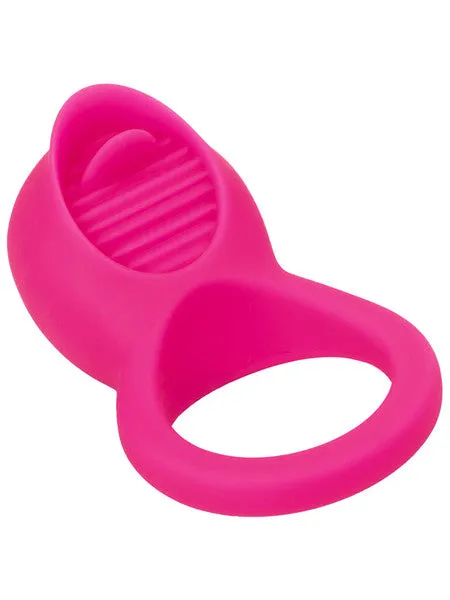 Silicone Rechargeable Teasing Tongue Enhancer CalExotics Female Sex Toys