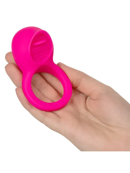 Silicone Rechargeable Teasing Tongue Enhancer CalExotics Female Sex Toys