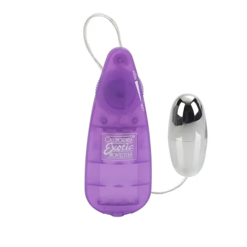 Slim Teardrop Bullet Purple Bulk CalExotics Vibrators