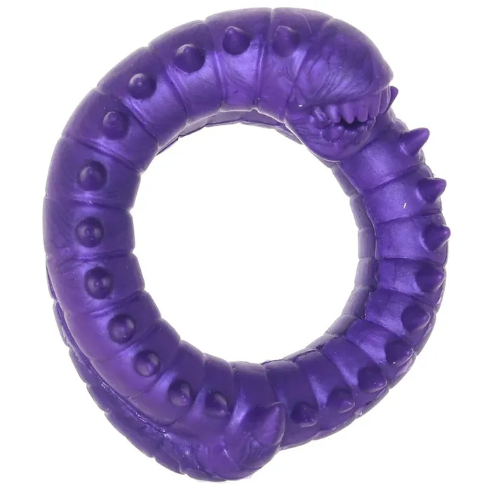 Slitherine Silicone Cock Ring Purple XR Brands Creature Cocks Male Sex Toys Slitherine Silicone Cock Ring Purple XR Brands Creature Cocks Male Sex Toys