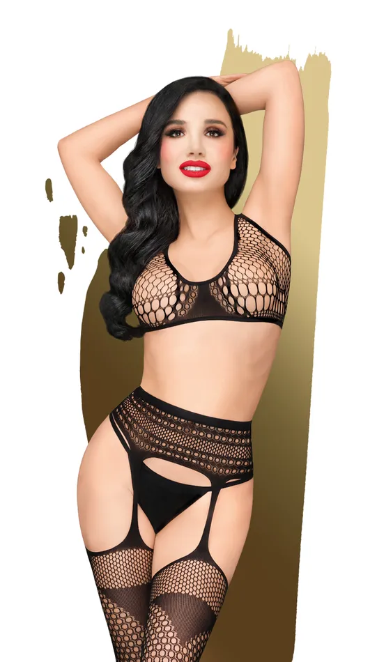 Smoking Gun XL Black Penthouse Lingerie Anal