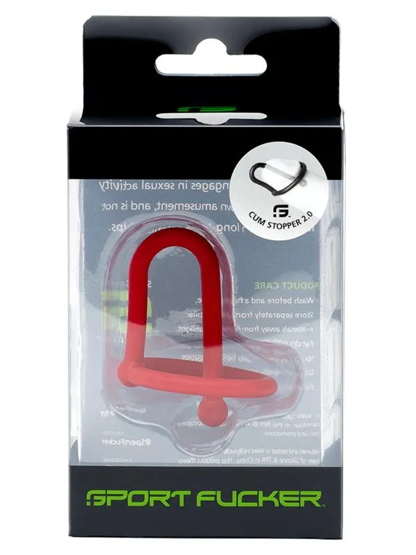 Sport Fucker Vibrators Cum Stopper 20 Red Sport Fucker Vibrators Cum Stopper 20 Red