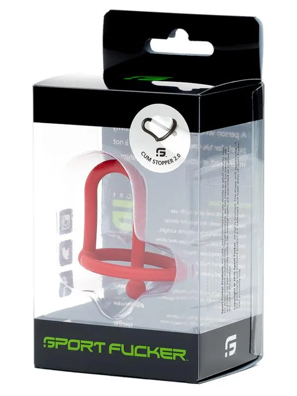 Sport Fucker Vibrators Cum Stopper 20 Red Sport Fucker Vibrators Cum Stopper 20 Red