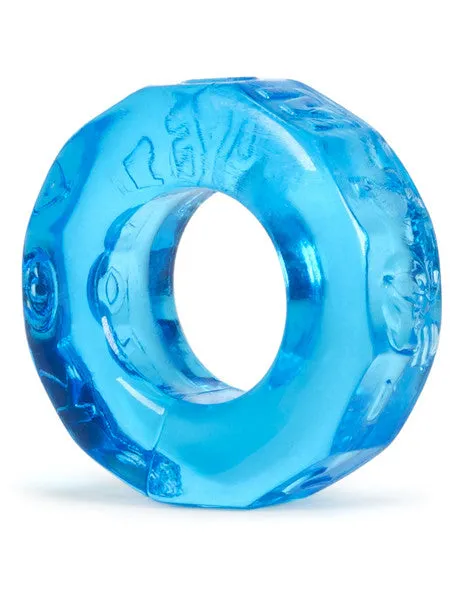 Sprocket Cockring OS Ice Blue Oxballs Vibrators